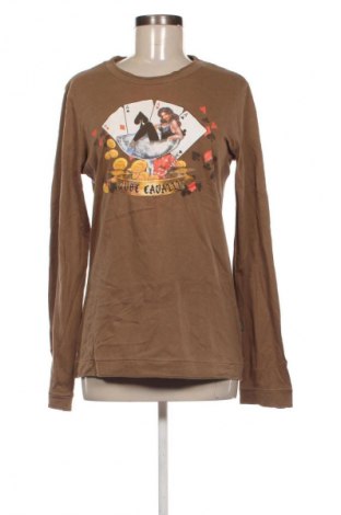 Női blúz Just Cavalli, Méret M, Szín Barna, Ár 22 169 Ft