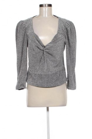 Дамска блуза Mango, Размер XL, Цвят Сребрист, Цена 8,18 €