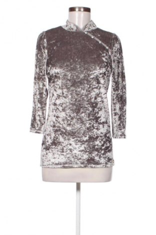 Γυναικεία μπλούζα Noobass, Μέγεθος S, Χρώμα Γκρί, Τιμή 16,03 €