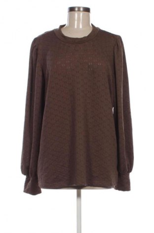 Γυναικεία μπλούζα Norah, Μέγεθος XL, Χρώμα Καφέ, Τιμή 6,99 €