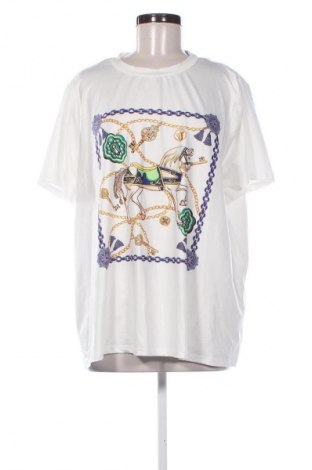 Damen Shirt SHEIN, Größe 3XL, Farbe Ecru, Preis € 12,00