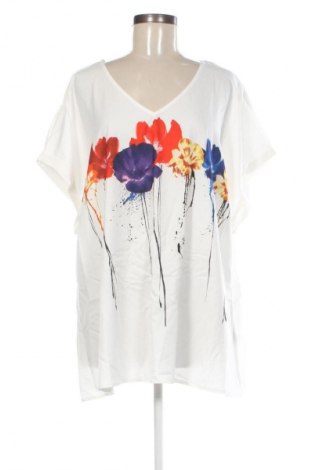 Damen Shirt SHEIN, Größe 4XL, Farbe Weiß, Preis € 12,00