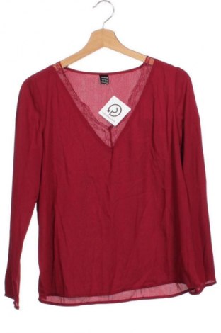 Γυναικεία μπλούζα SHEIN, Μέγεθος XS, Χρώμα Κόκκινο, Τιμή 10,00 €