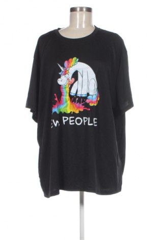 Γυναικεία μπλούζα SHEIN, Μέγεθος 4XL, Χρώμα Μαύρο, Τιμή 9,99 €