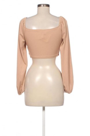 Γυναικεία μπλούζα SHEIN, Μέγεθος S, Χρώμα  Μπέζ, Τιμή 10,00 €