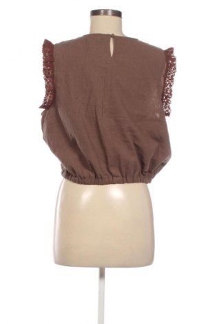 Дамска блуза Sinsay, Размер XXL, Цвят Кафяв, Цена 10,00 €
