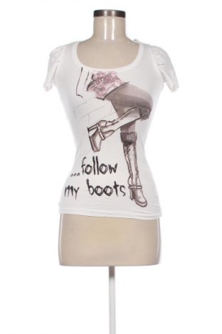 Damen Shirt Terranova, Größe S, Farbe Weiß, Preis € 12,00