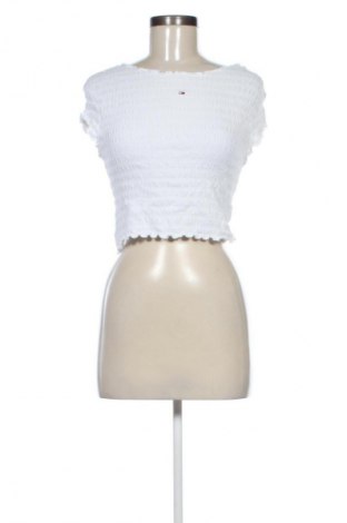 Γυναικεία μπλούζα Tommy Jeans, Μέγεθος S, Χρώμα Λευκό, Τιμή 32,00 €