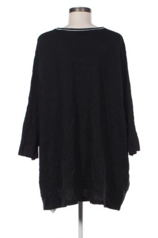 Γυναικεία μπλούζα Ulla Popken, Μέγεθος 5XL, Χρώμα Μαύρο, Τιμή 23,99 €