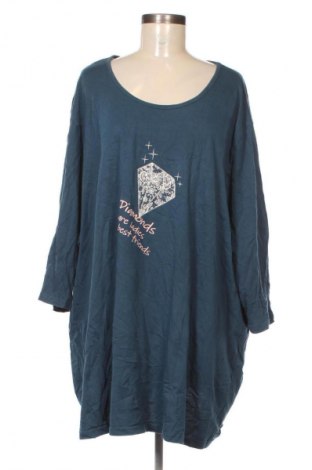 Γυναικεία μπλούζα Ulla Popken, Μέγεθος 4XL, Χρώμα Πολύχρωμο, Τιμή 22,99 €