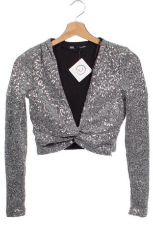 Női blúz Zara, Méret M, Szín Ezüstös, Ár 5 707 Ft