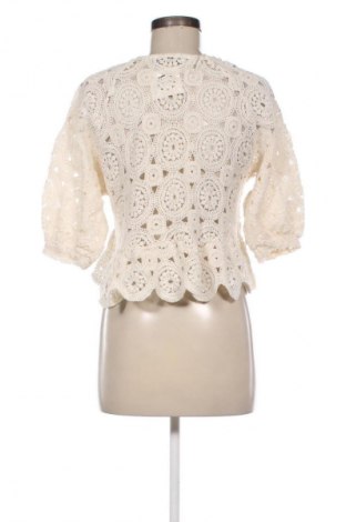 Γυναικεία μπλούζα Zara, Μέγεθος M, Χρώμα  Μπέζ, Τιμή 14,00 €