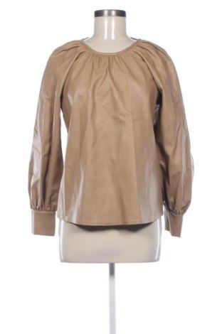 Дамска блуза Zara, Размер XS, Цвят Кафяв, Цена 14,00 €