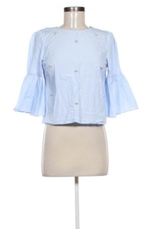 Damen Shirt Zara, Größe S, Farbe Blau, Preis 14,00 €