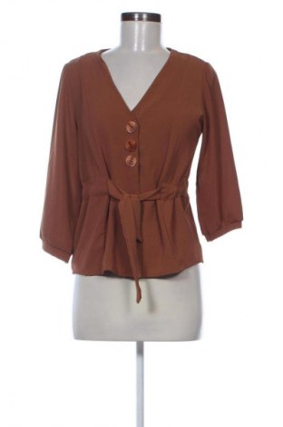 Damen Shirt Zebra, Größe L, Farbe Braun, Preis 12,00 €