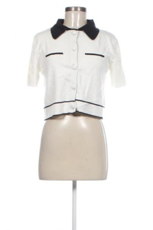 Γυναικεία ζακέτα Amisu, Μέγεθος S, Χρώμα Λευκό, Τιμή 12,99 €