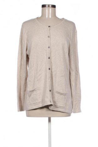 Damen Strickjacke Bexleys, Größe L, Farbe Beige, Preis € 21,00