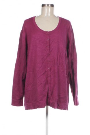 Damen Strickjacke Helena Vera, Größe 3XL, Farbe Lila, Preis € 20,90