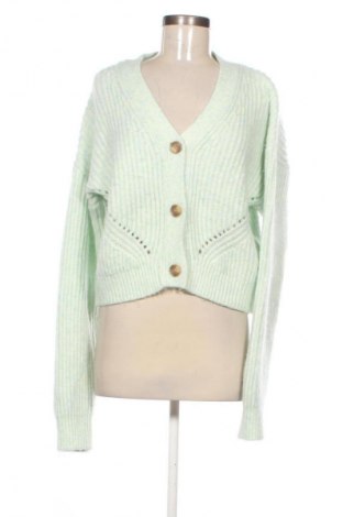 Damen Strickjacke Mango, Größe L, Farbe Grün, Preis € 13,99