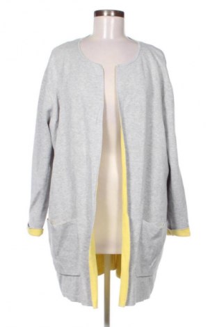 Γυναικεία ζακέτα Oui, Μέγεθος XL, Χρώμα Γκρί, Τιμή 32,00 €