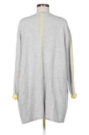 Γυναικεία ζακέτα Oui, Μέγεθος XL, Χρώμα Γκρί, Τιμή 32,00 €