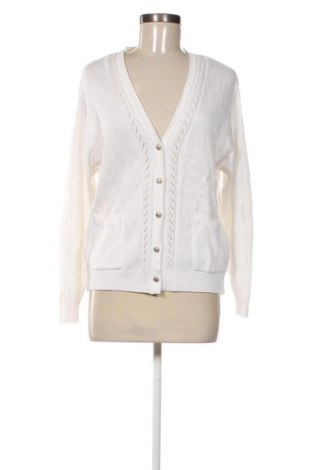Γυναικεία ζακέτα Unbranded, Μέγεθος L, Χρώμα Λευκό, Τιμή 12,99 €
