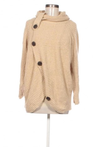 Γυναικεία ζακέτα Unbranded, Μέγεθος L, Χρώμα  Μπέζ, Τιμή 15,00 €