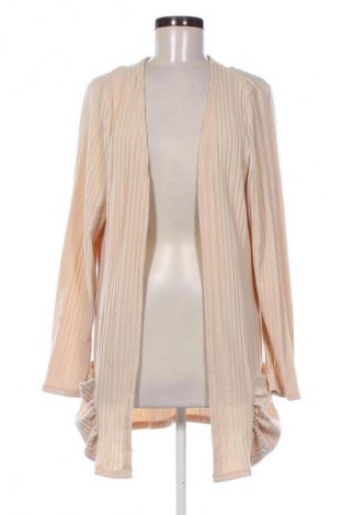 Γυναικεία ζακέτα Unbranded, Μέγεθος XXL, Χρώμα  Μπέζ, Τιμή 9,99 €