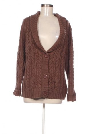 Damen Strickjacke Via Cortesa, Größe L, Farbe Braun, Preis € 11,99