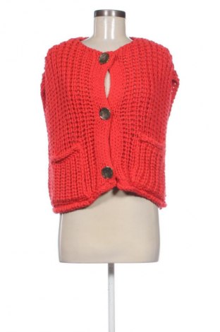 Дамска жилетка Zara, Размер M, Цвят Червен, Цена 14,00 €