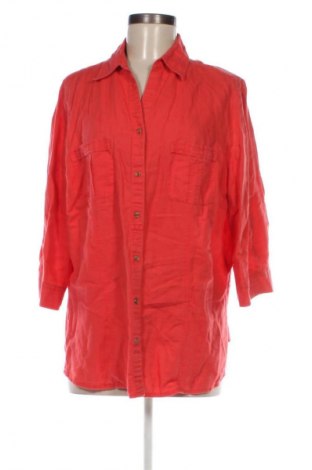 Γυναικείο πουκάμισο Canda, Μέγεθος XXL, Χρώμα Κόκκινο, Τιμή 13,00 €