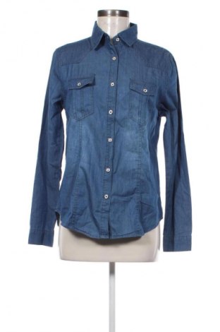 Γυναικείο πουκάμισο Cc Fashion, Μέγεθος M, Χρώμα Μπλέ, Τιμή 13,00 €