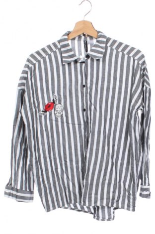 Γυναικείο πουκάμισο H&M Divided, Μέγεθος XXS, Χρώμα Πολύχρωμο, Τιμή 10,99 €