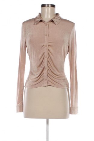 Γυναικείο πουκάμισο H&M Divided, Μέγεθος M, Χρώμα  Μπέζ, Τιμή 13,00 €