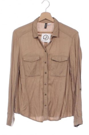 Дамска риза H&M Divided, Размер XS, Цвят Бежов, Цена 12,85 €