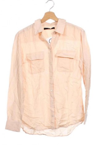 Γυναικείο πουκάμισο Oui, Μέγεθος XS, Χρώμα  Μπέζ, Τιμή 28,00 €