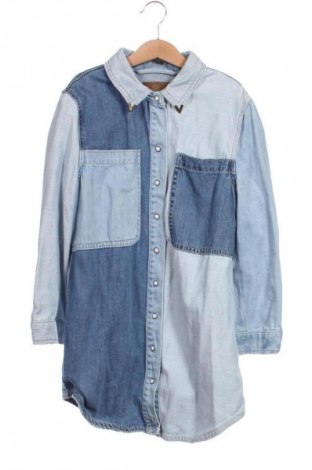 Γυναικείο πουκάμισο River Island, Μέγεθος XXS, Χρώμα Μπλέ, Τιμή 19,04 €