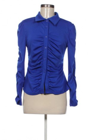 Γυναικείο πουκάμισο SHEIN, Μέγεθος M, Χρώμα Μπλέ, Τιμή 23,80 €