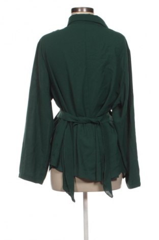 Γυναικείο πουκάμισο SHEIN, Μέγεθος XXL, Χρώμα Πράσινο, Τιμή 10,99 €
