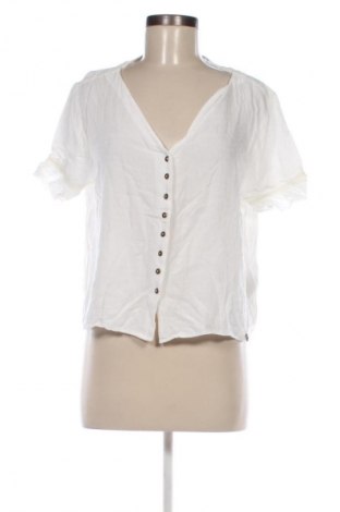 Γυναικείο πουκάμισο Superdry, Μέγεθος L, Χρώμα Λευκό, Τιμή 20,00 €