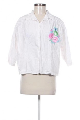 Γυναικείο πουκάμισο Unbranded, Μέγεθος L, Χρώμα Λευκό, Τιμή 10,99 €
