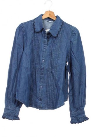 Дамска риза Unbranded, Размер XS, Цвят Син, Цена 10,22 €