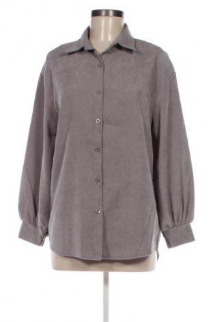Γυναικείο πουκάμισο Unbranded, Μέγεθος L, Χρώμα Γκρί, Τιμή 13,00 €