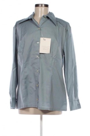 Γυναικείο πουκάμισο Unbranded, Μέγεθος L, Χρώμα Γκρί, Τιμή 20,46 €