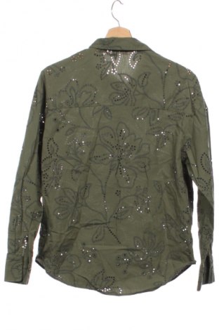 Dámská košile  Zara, Velikost XS, Barva Zelená, Cena  391,00 Kč