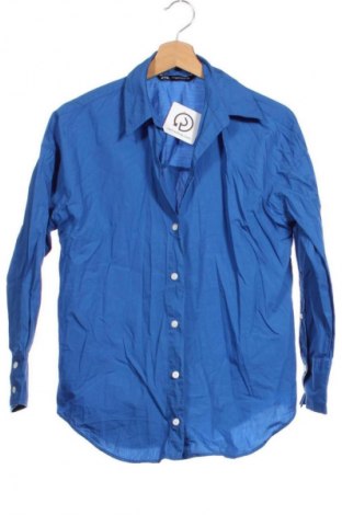 Dámská košile  Zara, Velikost XS, Barva Modrá, Cena  465,00 Kč