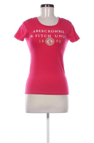 Damen T-Shirt Abercrombie & Fitch, Größe S, Farbe Rosa, Preis € 9,21