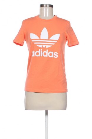 Damen T-Shirt Adidas Originals, Größe XS, Farbe Orange, Preis € 13,81