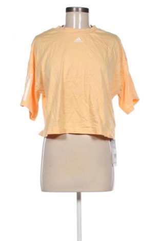Damen T-Shirt Adidas, Größe M, Farbe Gelb, Preis 32,00 €