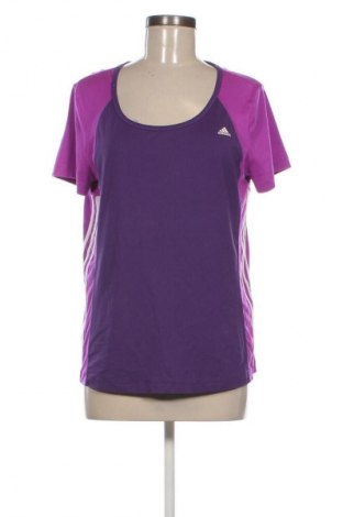 Damen T-Shirt Adidas, Größe M, Farbe Lila, Preis 14,00 €
